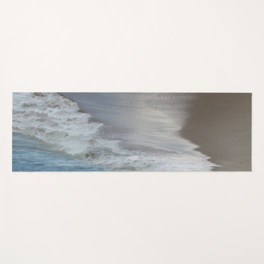 Ocean Waves op Sandy Beach Yoga Mat (Voorkant (horizontaal))