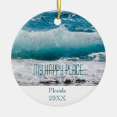 Ocean Waves Ornament Dated (Voorkant)