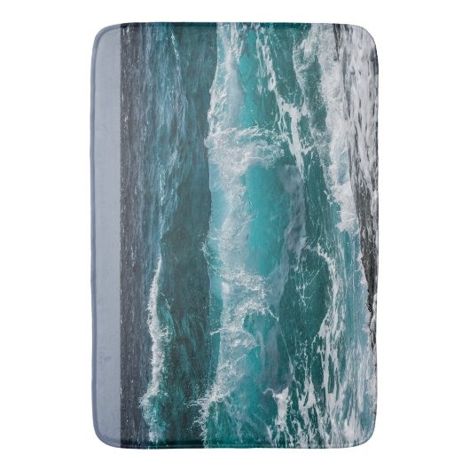 Ocean Waves overspoelen Badmat (Voorkant Verticaal)