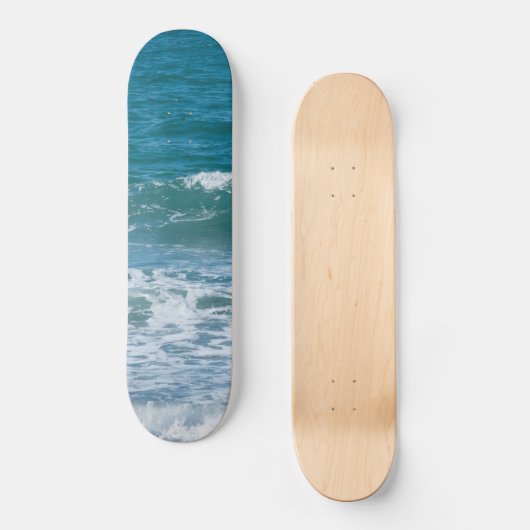Ocean Waves Persoonlijk Skateboard (Voorkant)