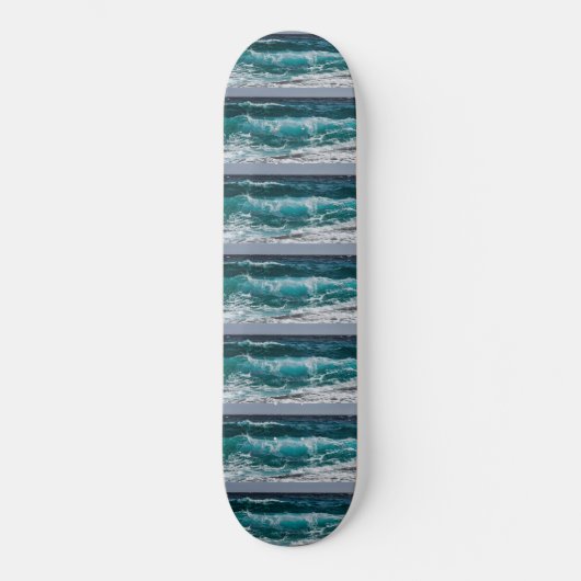 Ocean Waves  Persoonlijk Skateboard (Voorkant)