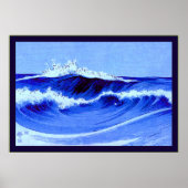 Ocean Waves Poster (Voorkant)