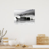 Ocean Waves Poster (Keuken)