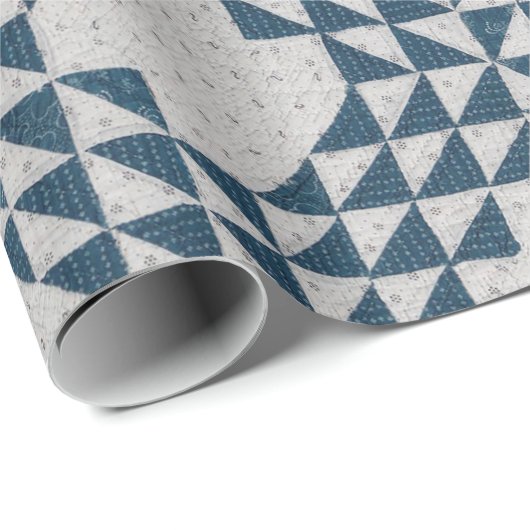 Ocean Waves quilt Cadeaupapier (Rol Hoek)