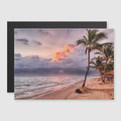 Ocean Waves Sandy Beach Sunset (Voorkant / Achterkant)