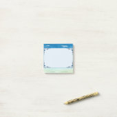 Ocean Waves Seashore Thema Post-it® Notes (Op bureau)