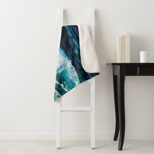 OCEAN WAVES SHERPA DEKEN (In situ)