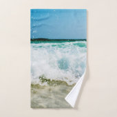 Ocean Waves Splashing in Shore Bad Handdoek (Handdoek)