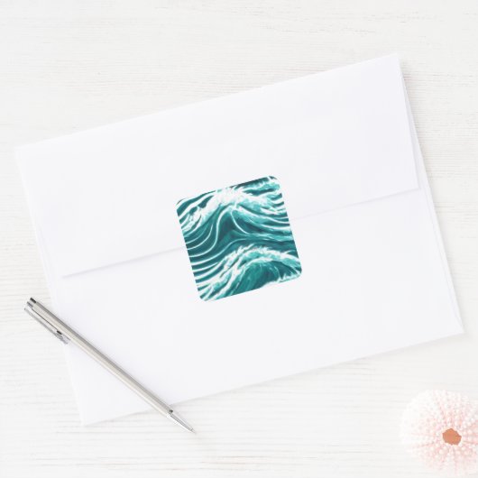Ocean Waves Sticker (Envelop)