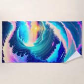 Ocean Waves Strandlaken (Voorkant)