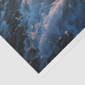 Ocean Waves Sunset, 20x30-deduplicatiepapier Tissuepapier (Detail)