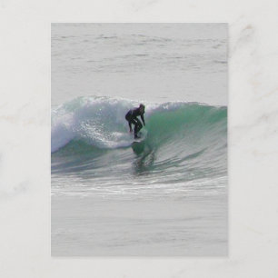 Ocean Waves Surfende Surfers Briefkaart