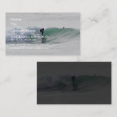 Ocean Waves Surfende Surfers Visitekaartje (Voorkant / Achterkant)