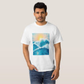 Ocean Waves T-Shirt (Voorkant volledig)