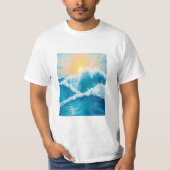 Ocean Waves T-Shirt (Voorkant)