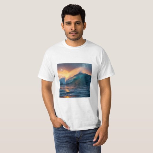 Ocean Waves T-Shirt (Voorkant volledig)