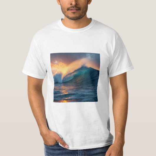 Ocean Waves T-Shirt (Voorkant)