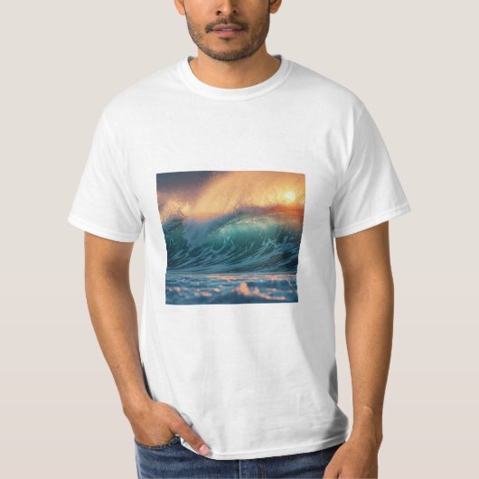 Ocean Waves T-Shirt (Voorkant)