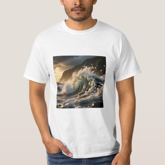 Ocean Waves T-Shirt (Voorkant)
