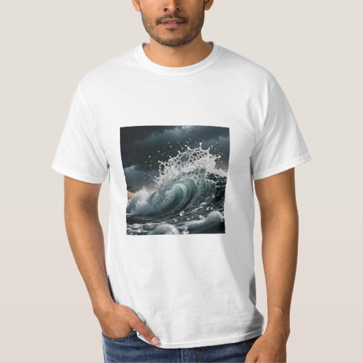 Ocean Waves T-Shirt (Voorkant)