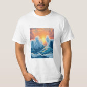 Ocean Waves T-Shirt (Voorkant)