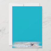 Ocean Waves Turquoise Blank Paper (Voorkant)