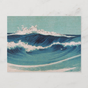 Ocean Waves - Uehara Konen Briefkaart