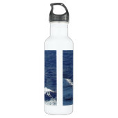 Ocean Waves vernieuwen Waterfles (Achterkant)