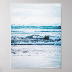 Ocean Waves versie 2 Fotografie Poster Print