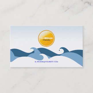 Ocean Waves-Visitekaartje Visitekaartje
