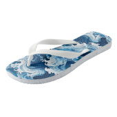 Ocean Waves Waterelement Teenslippers (Schuin)