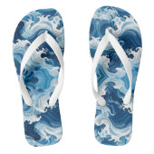Ocean Waves Waterelement Teenslippers (Voetbed)