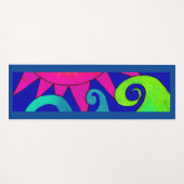 Ocean Waves Yoga Mat (Voorkant (horizontaal))