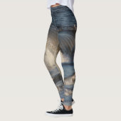 Ocean Waves Yoga Running Leggings (Links)