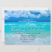 Ocean Wedding Set 1 - Uitnodiging (Voorkant)