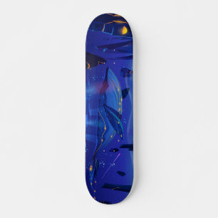 Ocean Whale Fantasy Persoonlijk Skateboard