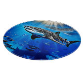 Ocean Whale Shark Giant Zwemmen Snijplank (Hoek)