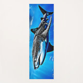 Ocean Whale Shark Giant Zwemmen Yogamat (Voorkant)