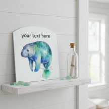 Ocean Whisper Manatee, op maat