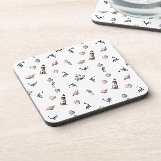 Ocean Whispers! Bier Onderzetter (Linkerzijde)