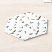 Ocean Whispers! Kartonnen Onderzetters (Schuin)