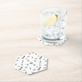 Ocean Whispers! Kartonnen Onderzetters