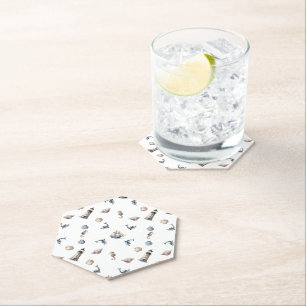 Ocean Whispers! Kartonnen Onderzetters