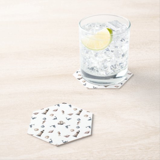 Ocean Whispers! Kartonnen Onderzetters (Insitu)