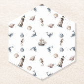 Ocean Whispers! Kartonnen Onderzetters (Voorkant)