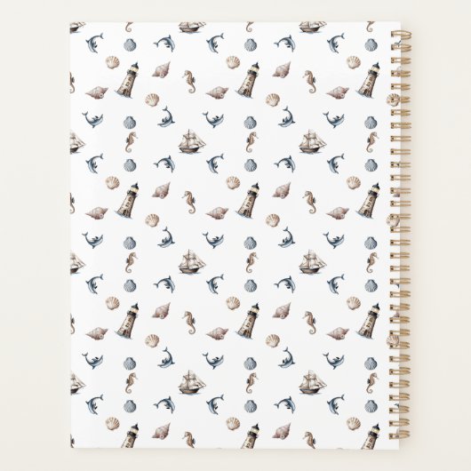 Ocean Whispers! Planner (Achterkant)