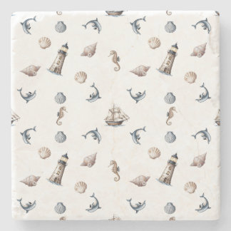 Ocean Whispers! Stenen Onderzetter