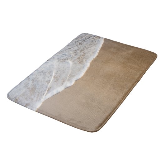Ocean Whitewash op Beach Bathroom Mat (Gekanteld)