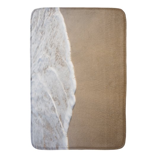 Ocean Whitewash op Beach Bathroom Mat (Voorkant Verticaal)