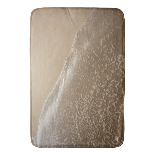 Ocean Whitewash op Beach Bathroom Mat (Voorkant Verticaal)